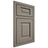 Shiloh Cabinetry Beaded Inset Square Raised White Oak Rift Cut Thyme Door