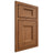 Shiloh Cabinetry Beaded Inset Statesville Cherry Plain Cut Coffee Door