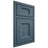 Shiloh Cabinetry Beaded Inset Statesville Hickory Plain Cut Hudson Door