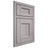 Shiloh Cabinetry Beaded Inset Statesville Hickory Plain Cut Stratus Door