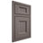 Shiloh Cabinetry Beaded Inset Statesville Poplar Plain Cut Heatherstone Door