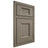 Shiloh Cabinetry Beaded Inset Statesville Poplar Plain Cut Sterling Door