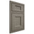 Shiloh Cabinetry Beaded Inset Statesville Poplar Plain Cut Thyme Door