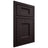 Shiloh Cabinetry Beaded Inset Statesville Red Oak Plain Cut Espresso Door