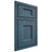 Shiloh Cabinetry Beaded Inset Statesville Red Oak Plain Cut Hudson Door