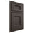 Shiloh Cabinetry Beaded Inset Statesville White Oak Plain Cut Creekside Door