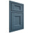 Shiloh Cabinetry Beaded Inset Statesville White Oak Plain Cut Hudson Door