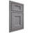 Shiloh Cabinetry Beaded Inset Statesville White Oak Plain Cut Sterling Door