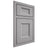 Shiloh Cabinetry Beaded Inset Statesville White Oak Plain Cut Stratus Door