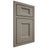 Shiloh Cabinetry Beaded Inset Statesville White Oak Plain Cut Thyme Door