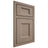 Shiloh Cabinetry Beaded Inset Statesville White Oak Quarter Sawn Almond Door