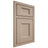 Shiloh Cabinetry Beaded Inset Statesville White Oak Quarter Sawn Straw Door
