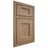 Shiloh Cabinetry Beaded Inset Statesville White Oak Rift Cut Natural Door