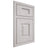 Shiloh Cabinetry Beaded Inset Summit Alder Plain Cut Cotton Door