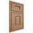 Shiloh Cabinetry Beaded Inset Summit Alder Plain Cut Dusty Road Door