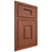 Shiloh Cabinetry Beaded Inset Summit Alder Plain Cut Sierra Door