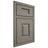 Shiloh Cabinetry Beaded Inset Summit Alder Plain Cut Thyme Door