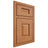 Shiloh Cabinetry Beaded Inset Summit Cherry Plain Cut Medium Door