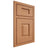 Shiloh Cabinetry Beaded Inset Summit Cherry Plain Cut Natural Door