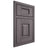 Shiloh Cabinetry Beaded Inset Summit Hickory Plain Cut Cadet Door