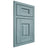 Shiloh Cabinetry Beaded Inset Summit Hickory Plain Cut Sky Door