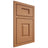 Shiloh Cabinetry Beaded Inset Summit Maple Plain Cut Cashmere Door