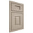 Shiloh Cabinetry Beaded Inset Summit Maple Plain Cut Pebble Door