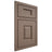 Shiloh Cabinetry Beaded Inset Summit Maple Plain Cut Rockbridge Door
