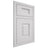 Shiloh Cabinetry Beaded Inset Summit Paintable Arctic Door