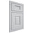 Shiloh Cabinetry Beaded Inset Summit Paintable Niebla Azul Door