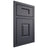 Shiloh Cabinetry Beaded Inset Summit Paintable Outerspace Door