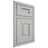 Shiloh Cabinetry Beaded Inset Summit Paintable Unusual Gray Door