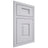 Shiloh Cabinetry Beaded Inset Summit Paintable Upward Door