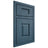 Shiloh Cabinetry Beaded Inset Summit Red Oak Plain Cut Hudson Door
