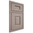 Shiloh Cabinetry Beaded Inset Summit Red Oak Plain Cut Sterling Door