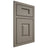 Shiloh Cabinetry Beaded Inset Summit White Oak Plain Cut Thyme Door