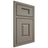 Shiloh Cabinetry Beaded Inset Summit White Oak Rift Cut Thyme Door