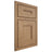 Shiloh Cabinetry Beaded Inset Tahoe Alder Plain Cut Dusty Road Door