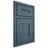 Shiloh Cabinetry Beaded Inset Tahoe Hickory Plain Cut Hudson Door