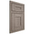 Shiloh Cabinetry Beaded Inset Tahoe Hickory Plain Cut Sterling Door