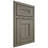 Shiloh Cabinetry Beaded Inset Tahoe Hickory Plain Cut Thyme Door