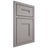 Shiloh Cabinetry Beaded Inset Tahoe Paintable Dovetail Gray Door