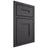 Shiloh Cabinetry Beaded Inset Tahoe Poplar Plain Cut Cadet Door