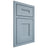 Shiloh Cabinetry Beaded Inset Tahoe White Oak Plain Cut Sky Door