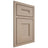 Shiloh Cabinetry Beaded Inset Tahoe White Oak Plain Cut Straw Door