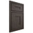 Shiloh Cabinetry Beaded Inset Tahoe White Oak Quarter Sawn Creekside Door