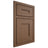Shiloh Cabinetry Beaded Inset Tahoe White Oak Rift Cut Autumn Door