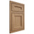 Shiloh Cabinetry Beaded Inset Ward Alder Plain Cut Dusty Road Door