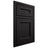 Shiloh Cabinetry Beaded Inset Ward Cherry Plain Cut Espresso Door