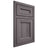 Shiloh Cabinetry Beaded Inset Ward Hickory Plain Cut Cadet Door